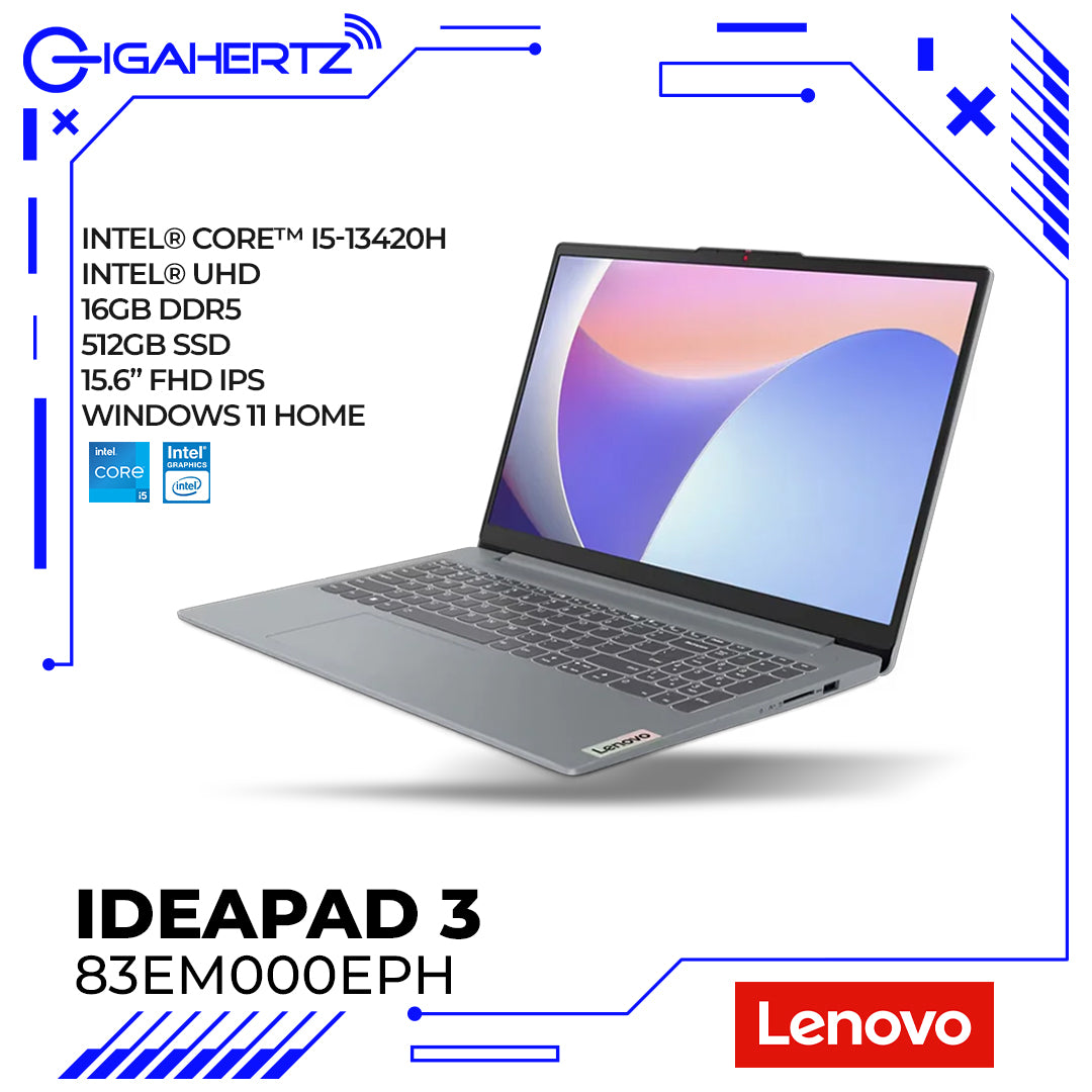 Lenovo Ideapad Slim 3 15irh8 83em000eph 156 Fhd I5 13420h Uhd Graphics 16gb Ram 5064