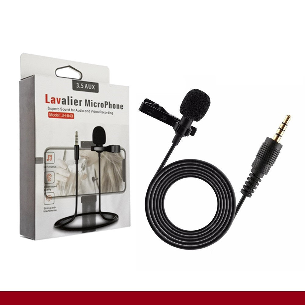 MICROPHONE LAVALIER JH-043-A - STS Informatique DZ