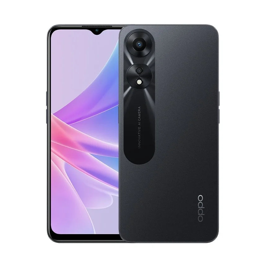 Oppo A78 5G 8/128 GB Glowing Black Manik Mobile Shopee