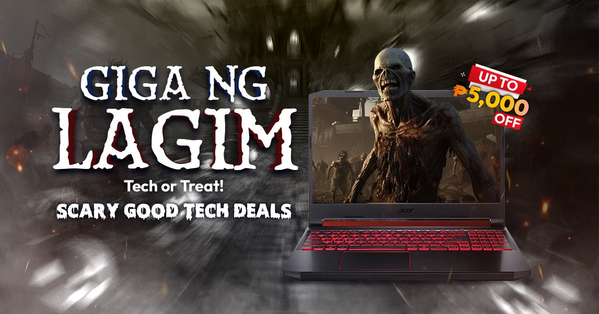 GIGA NG LAGIM: Scary Good Tech Deals - Gigahertz