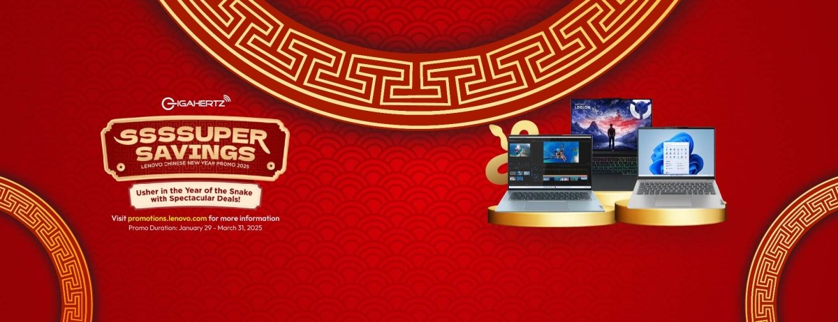 Lenovo Chinese New Year 2025 SSSSuper Savings Promo - Gigahertz