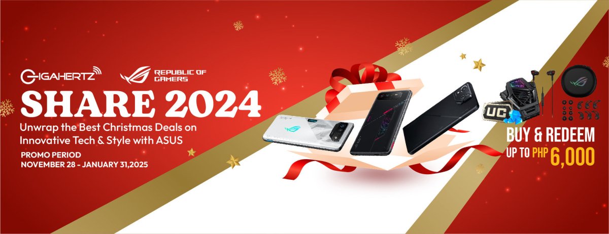 🎄ROG Share 2024 - ROG Phone Series🎄 - Gigahertz