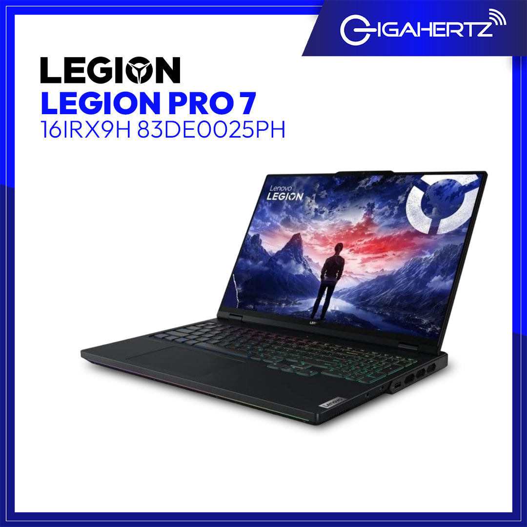 Lenovo Legion Pro 7 16IRX9H 83DE0025PH | 16” WQXGA | i9-14900HX | GeForce RTX 4080 | 32GB RAM | 1TB SSD | WIN 11