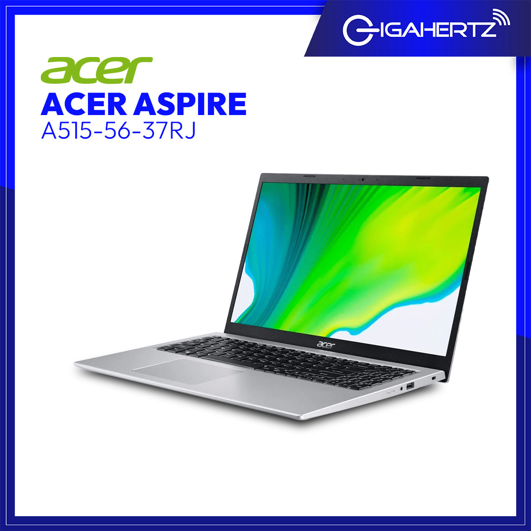 Acer Aspire A515 - 56 - 37RJ | 15.6" HD | i3 - 1115G4 | UHD Graphics | 8GB RAM | 512GB SSD | WIN 11 | Gigahertz