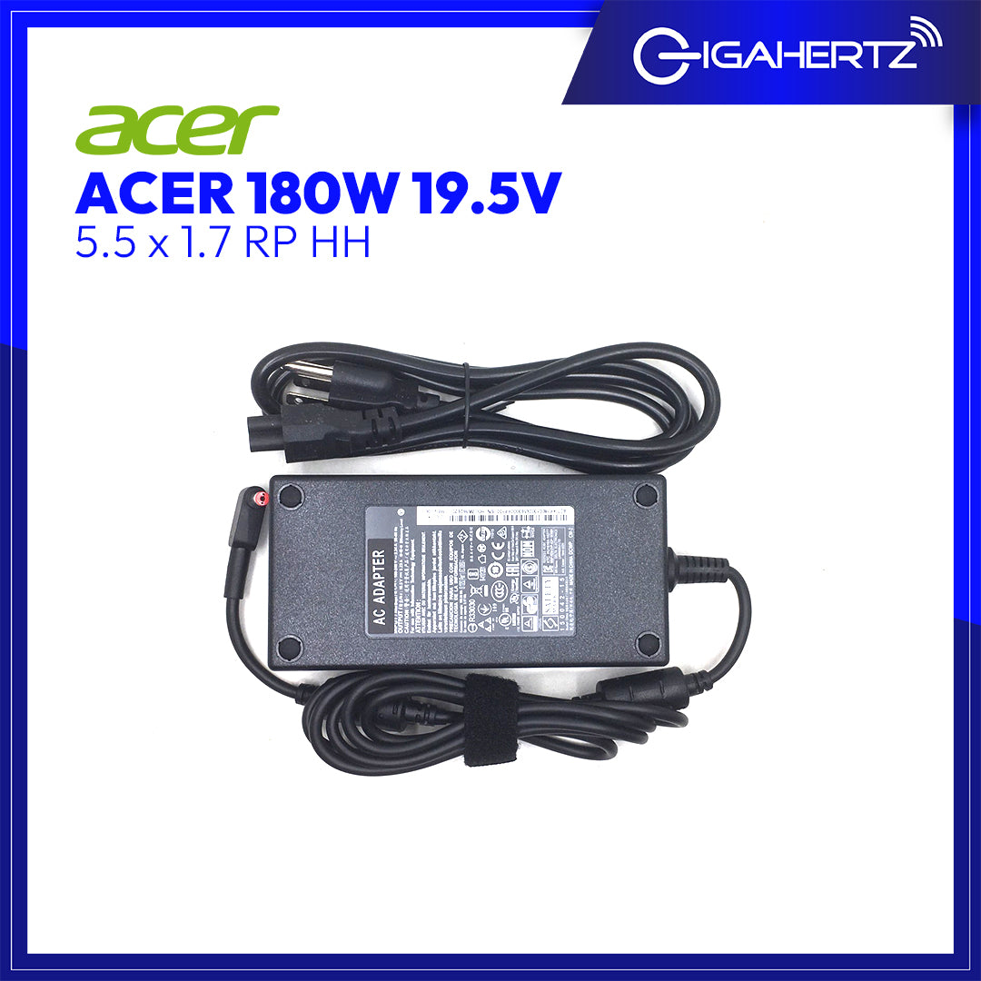 Acer Adapter 180W 19.5V 5.5 x 1.7 RP HH