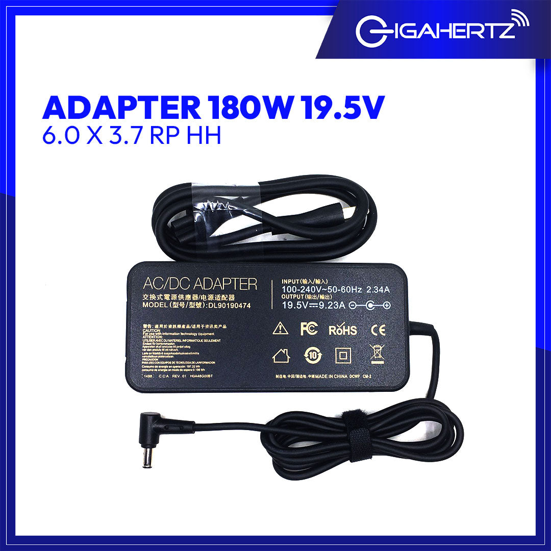 Adapter 180W 19.5V 6.0 X 3.7 RP HH