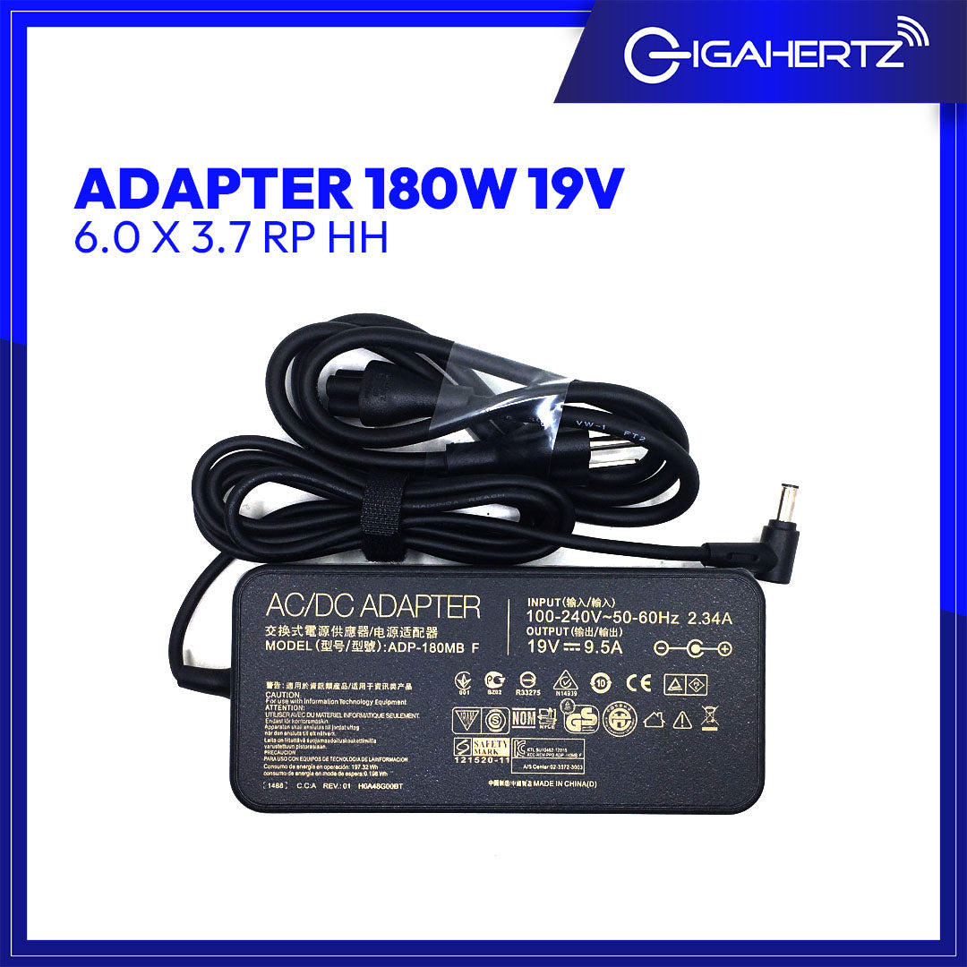 Adapter 180W 19V 6.0 X 3.7 RP HH