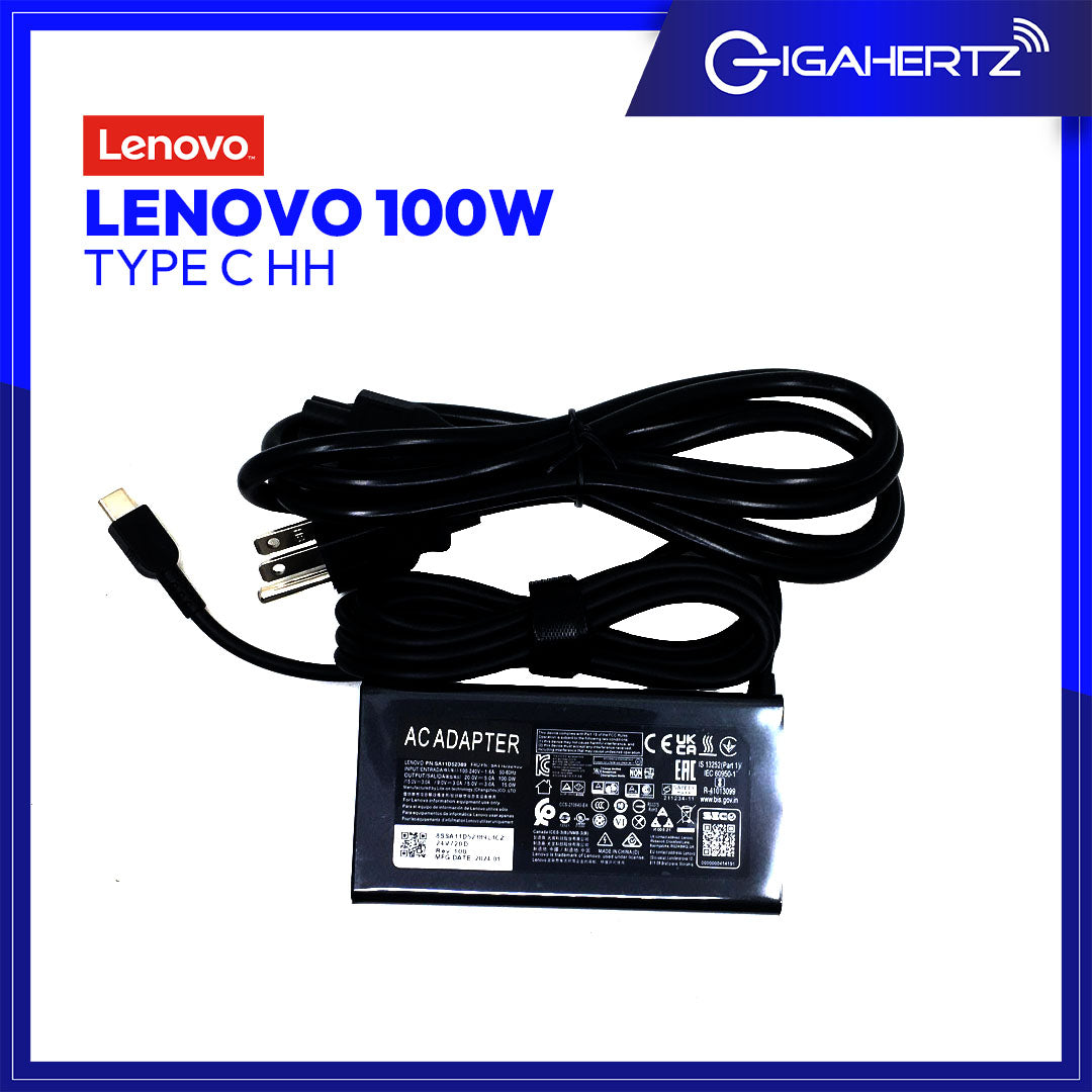 Lenovo Adapter 100W TYPE C HH