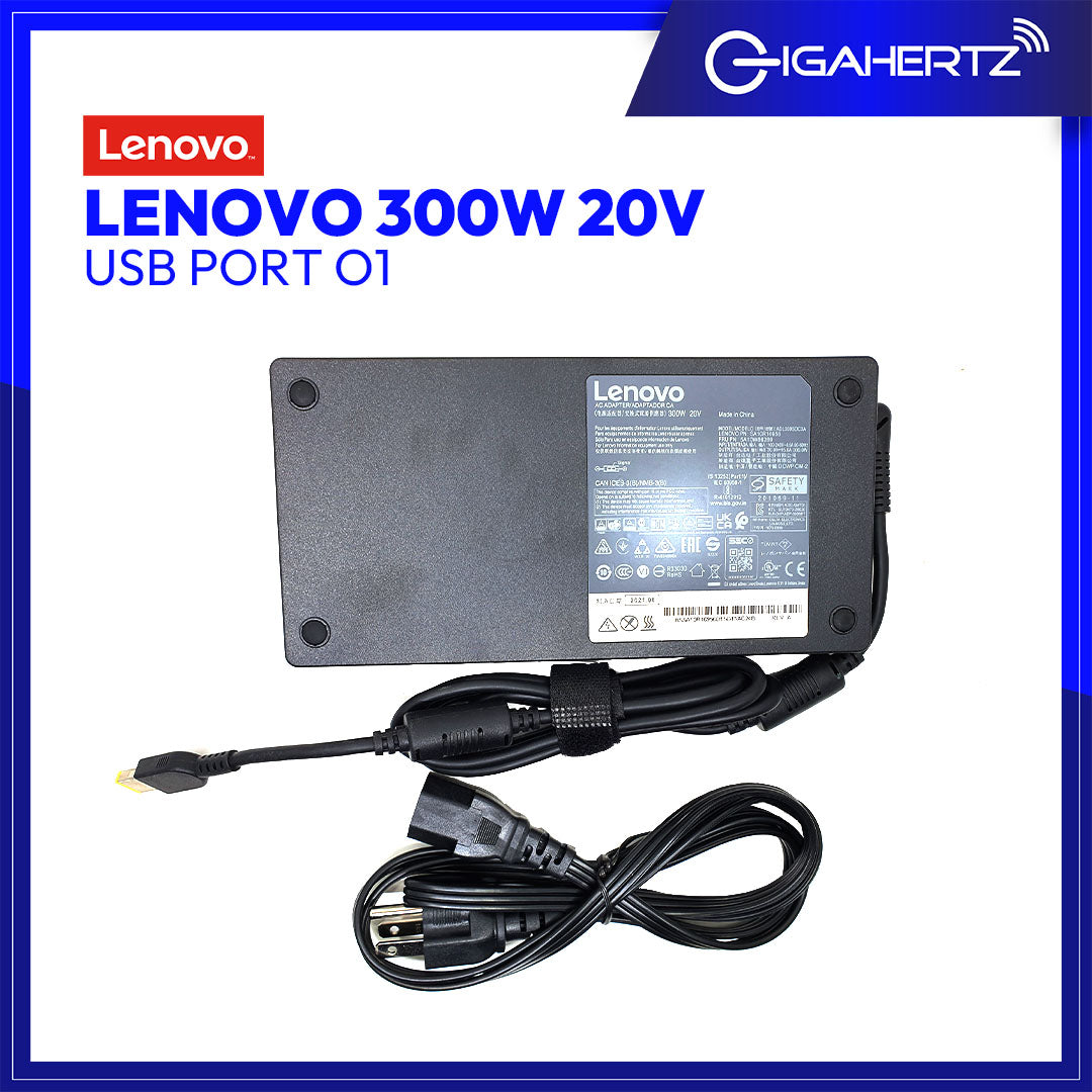 Lenovo Adapter 300W 20V USB Port | Gigahertz