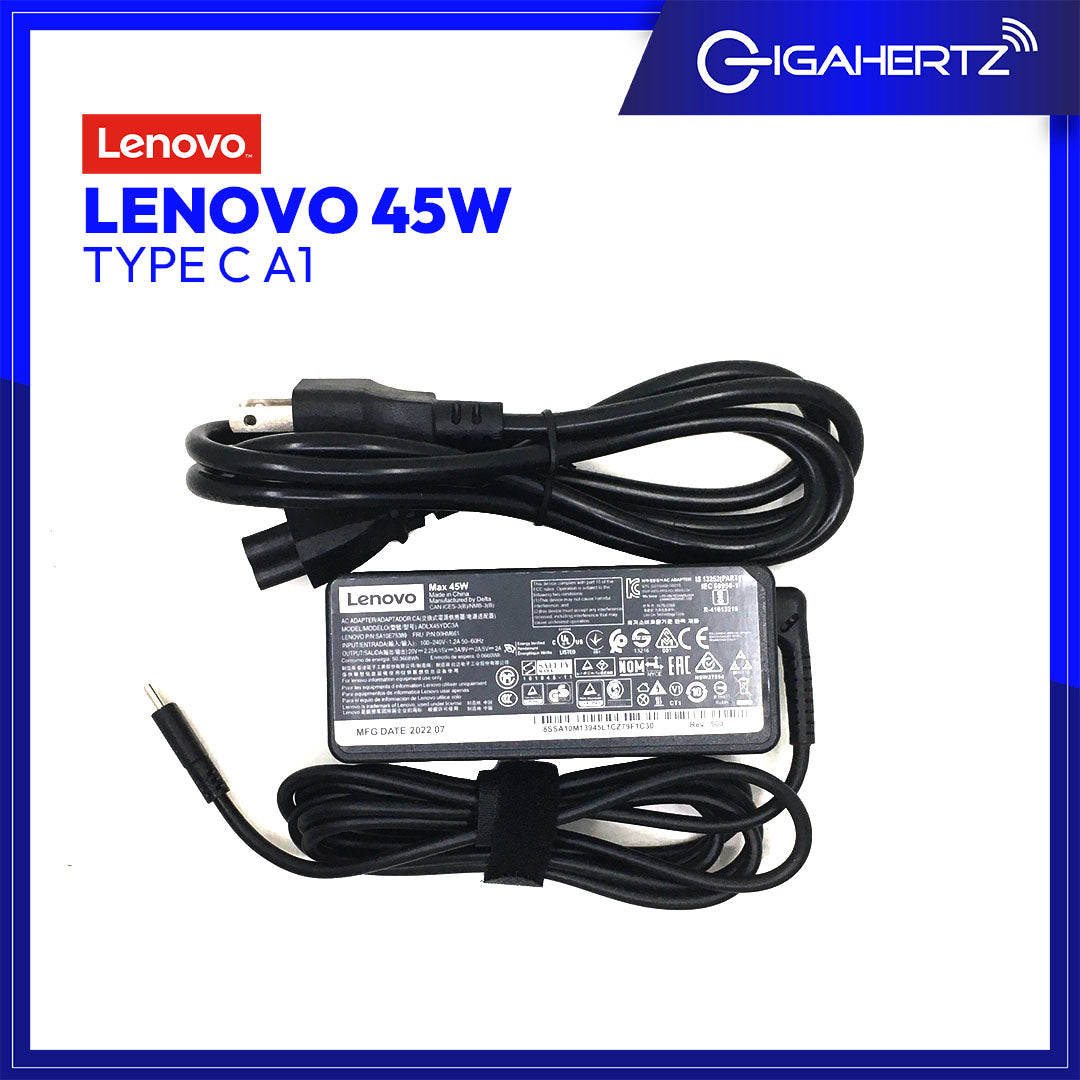 Lenovo 45W TYPE C A1 | Gigahertz