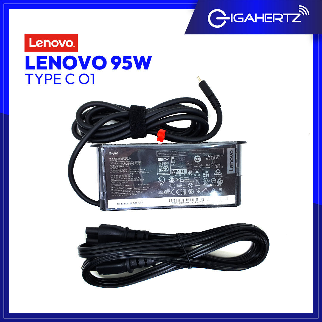 Lenovo Adapter 95W Type C O1 | Gigahertz