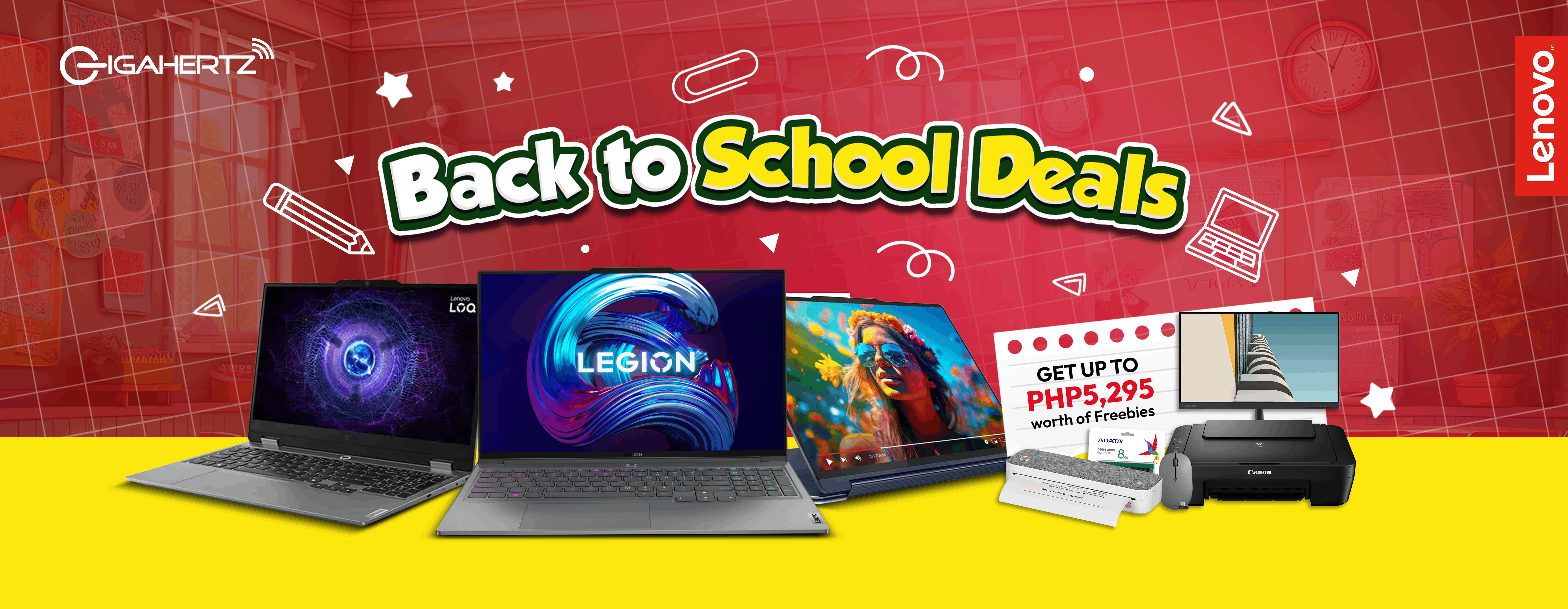 Lenovo student discounts | Best laptops for school | Latest Lenovo models | Student laptop bundle | Gigahertz
