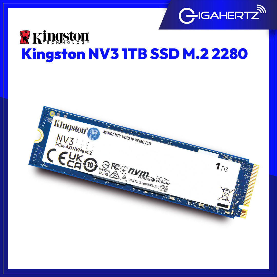 Kingston NV3 1TB SSD M.2 2280 PCIe 4.0 Gen