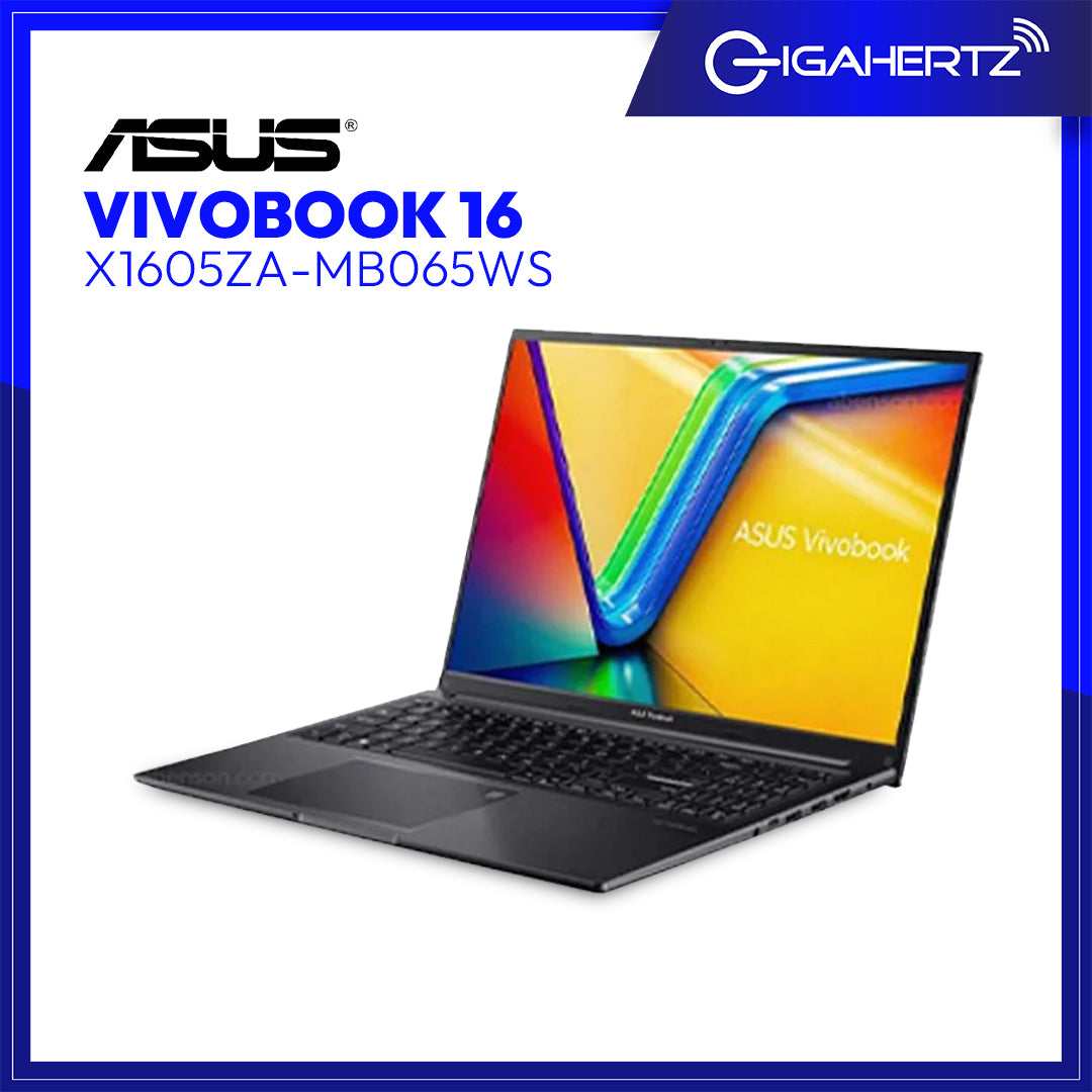 Asus Vivobook 16 X1605ZA-MB065WS | 16" IPS | i5-1235U | UHD Graphics | 8GB RAM | 512GB SSD | WIN 11 | DEMO UNIT