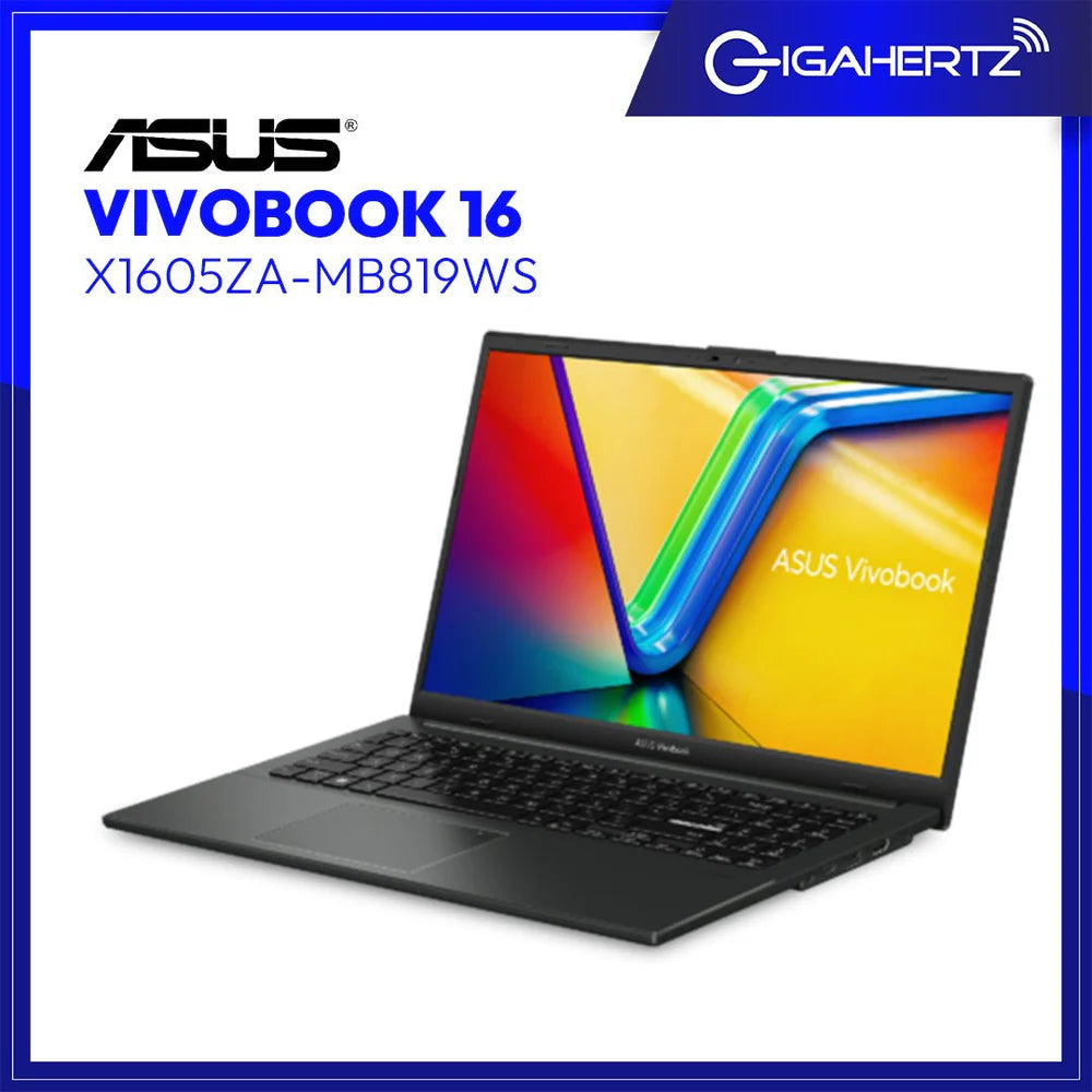 Asus Vivobook 16 X1605ZA-MB819WS | 16" IPS | i5-1235U | Iris Xe Graphics | 16GB RAM | 512GB SSD | WIN 11 (Custom Payment)