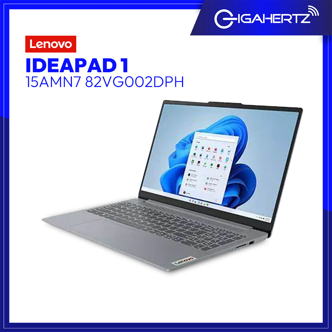 Lenovo IdeaPad 1 15AMN7 82VG002DPH | 15'6" FHD | Ryzen 5 7520U | Radeon 610M | 8GB RAM | 512GB SSD | WIN 11 | DEMO UNIT