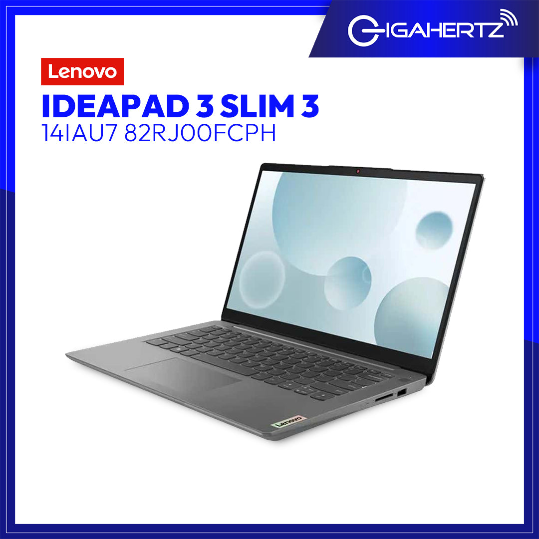 Lenovo IdeaPad 3 14IAU7 Slim 3 | 14" FHD | i3-1215U | UHD Graphics | 8GB RAM | 512GB SSD | WIN 11