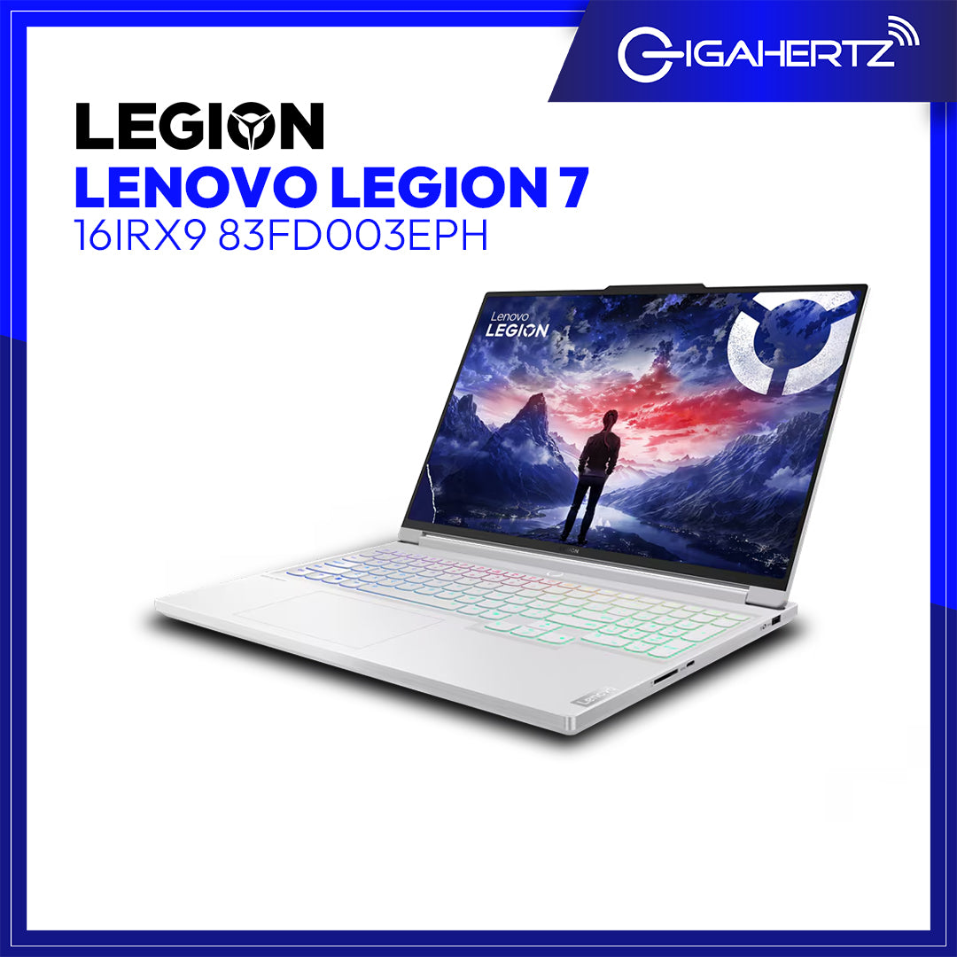 Lenovo Legion 7 16IRX9 83FD003EPH Gaming Laptop | 16" IPS | i9-14900HX | GeForce RTX 4070 | 32GB RAM | 1TB SSD | WIN 11