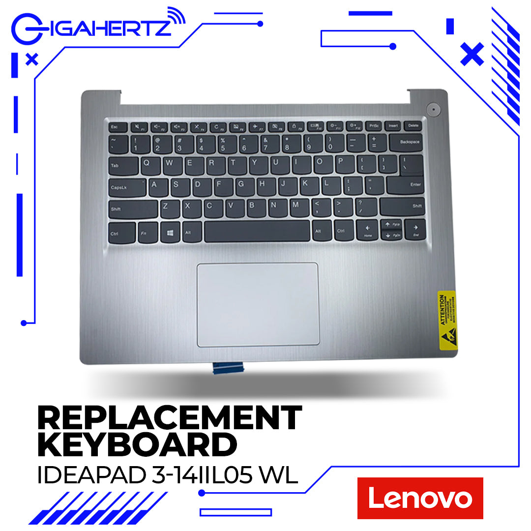 Lenovo Keyboard Module ideapad 3-14IIL05 WL for Replacement - ideapad 3-14IIL05