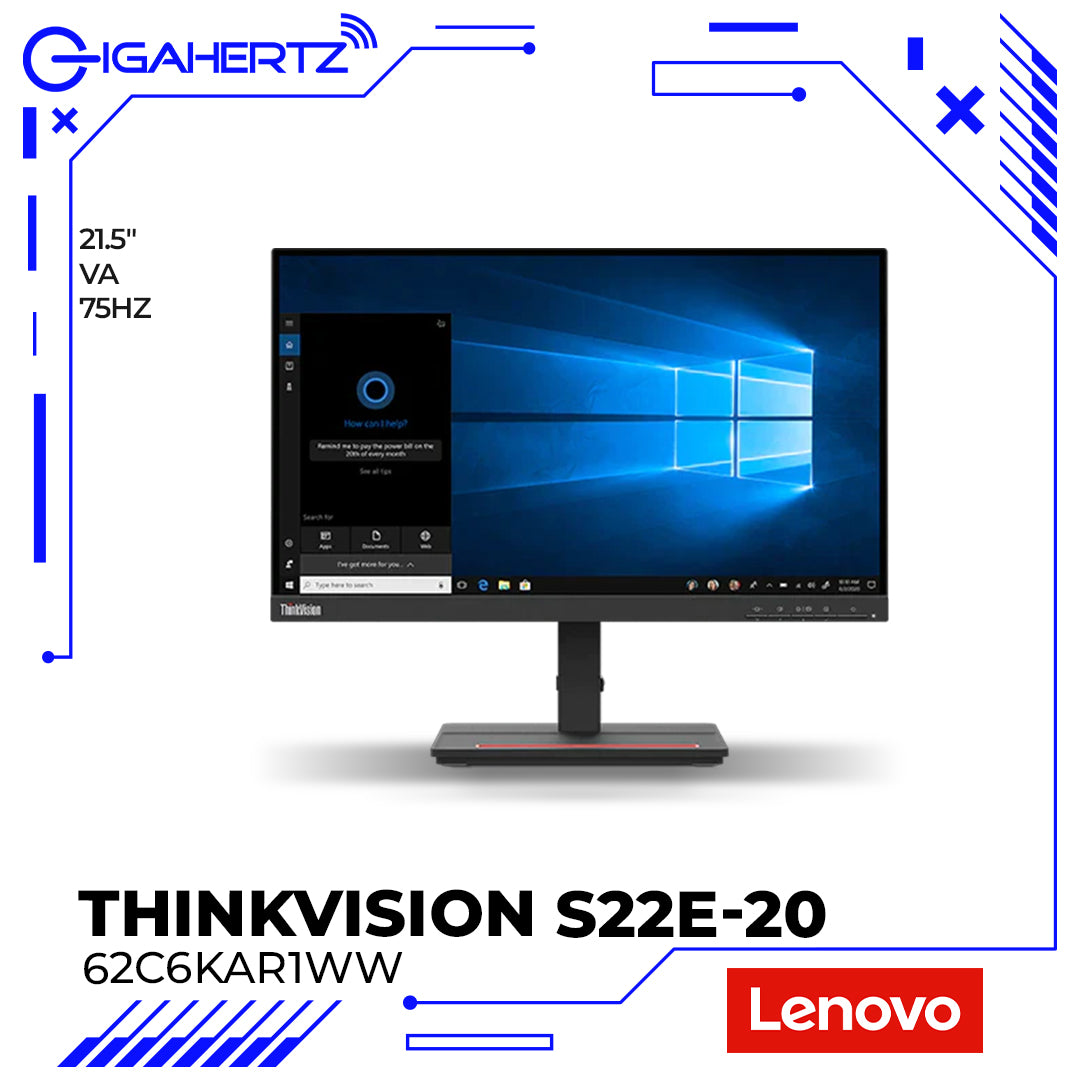 Lenovo ThinkVision S22e-20 62C6KAR1WW