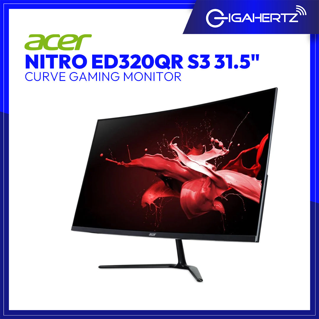 Acer Nitro ED320QR S3 31.5" Gaming Monitor | Gigahertz