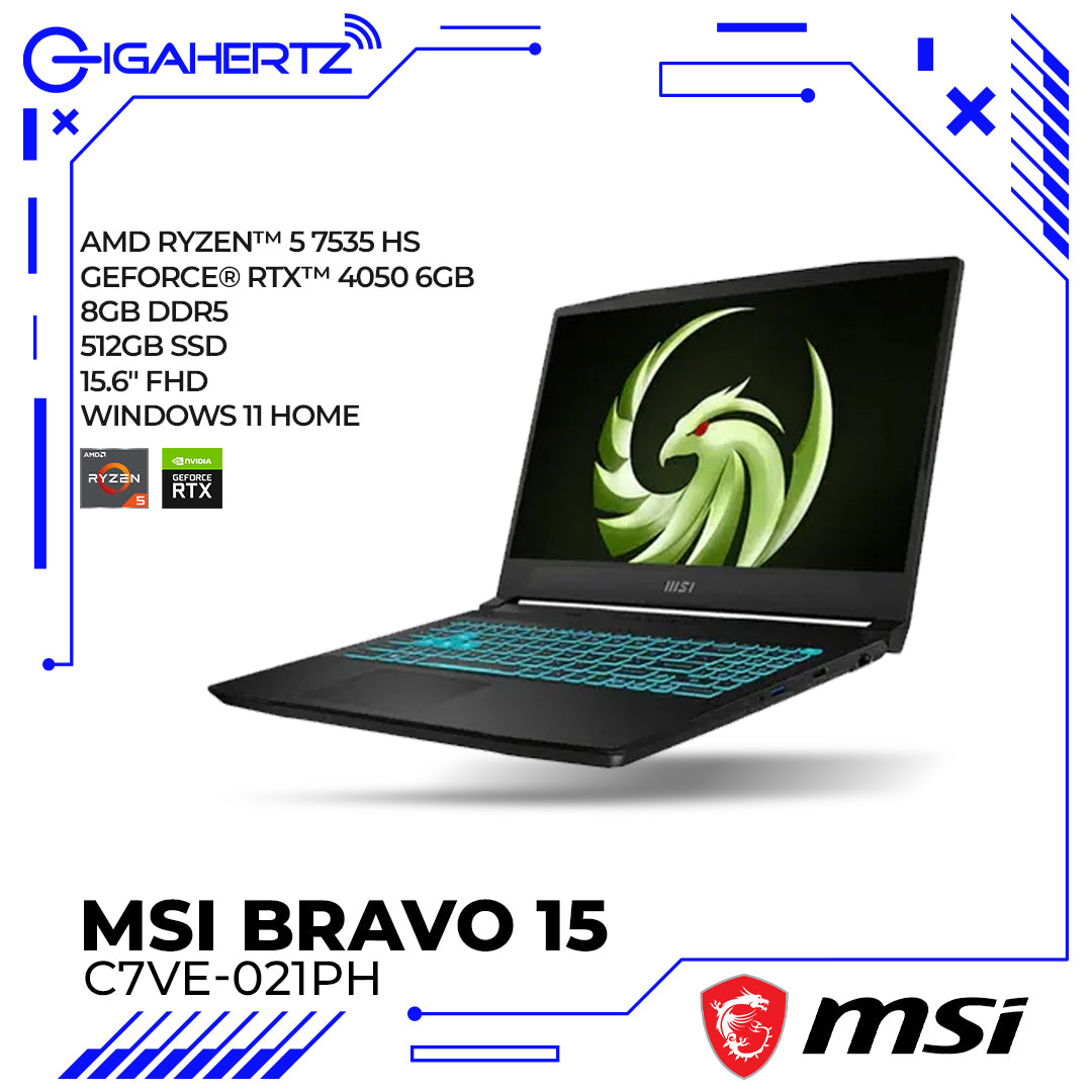 MSI Bravo 15 C7VE-021PH Gaming Laptop