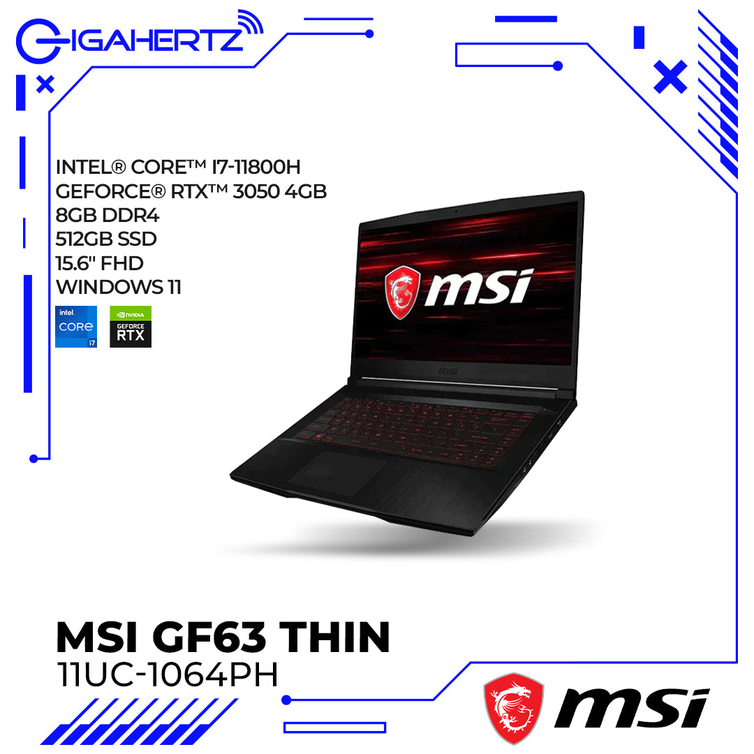 MSI GF63 Thin 11UC-1064PH