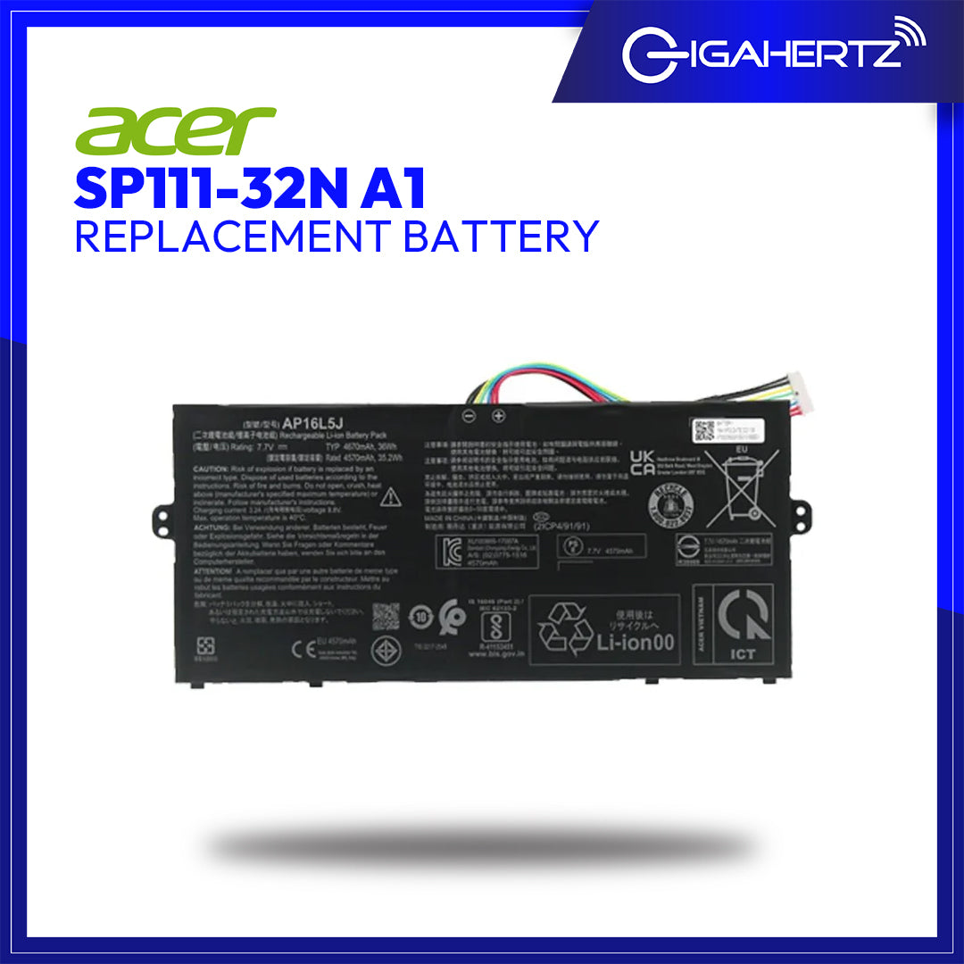 Acer Battery SP111 - 32N A1 | Gigahertz