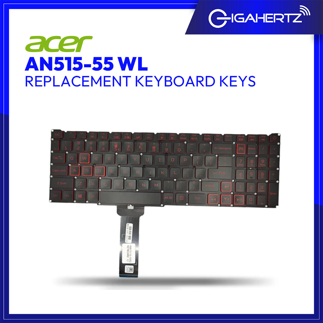 Acer Keyboard Keys AN515 - 55 WL | Gigahertz