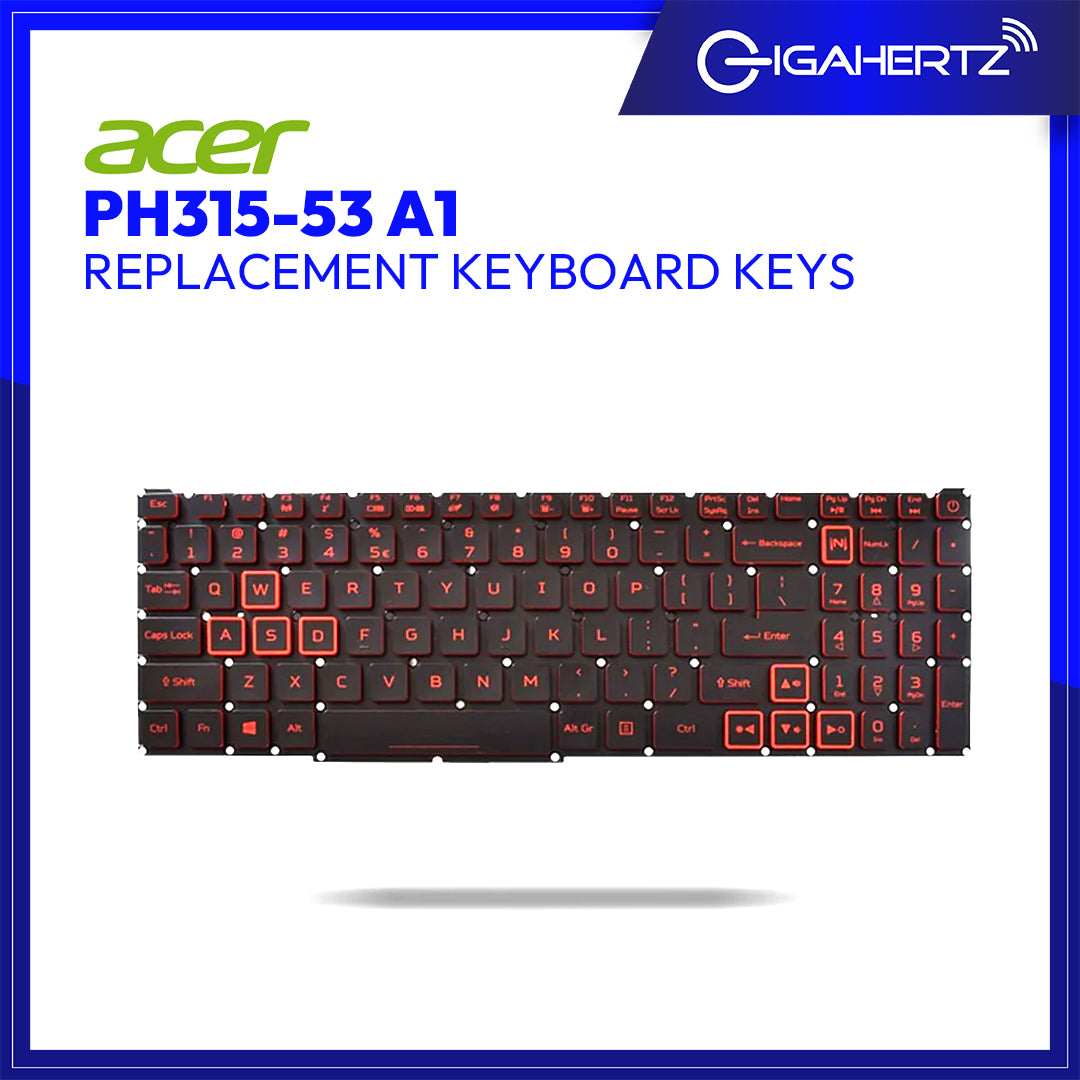 Acer Keyboard Keys PH315 - 53 A1 | Gigahertz