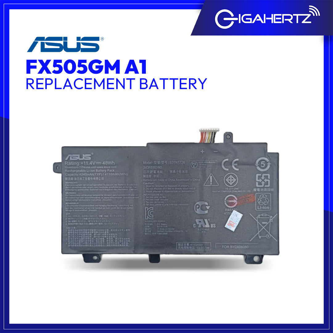 Replacement Battery for Asus FX505GM A1