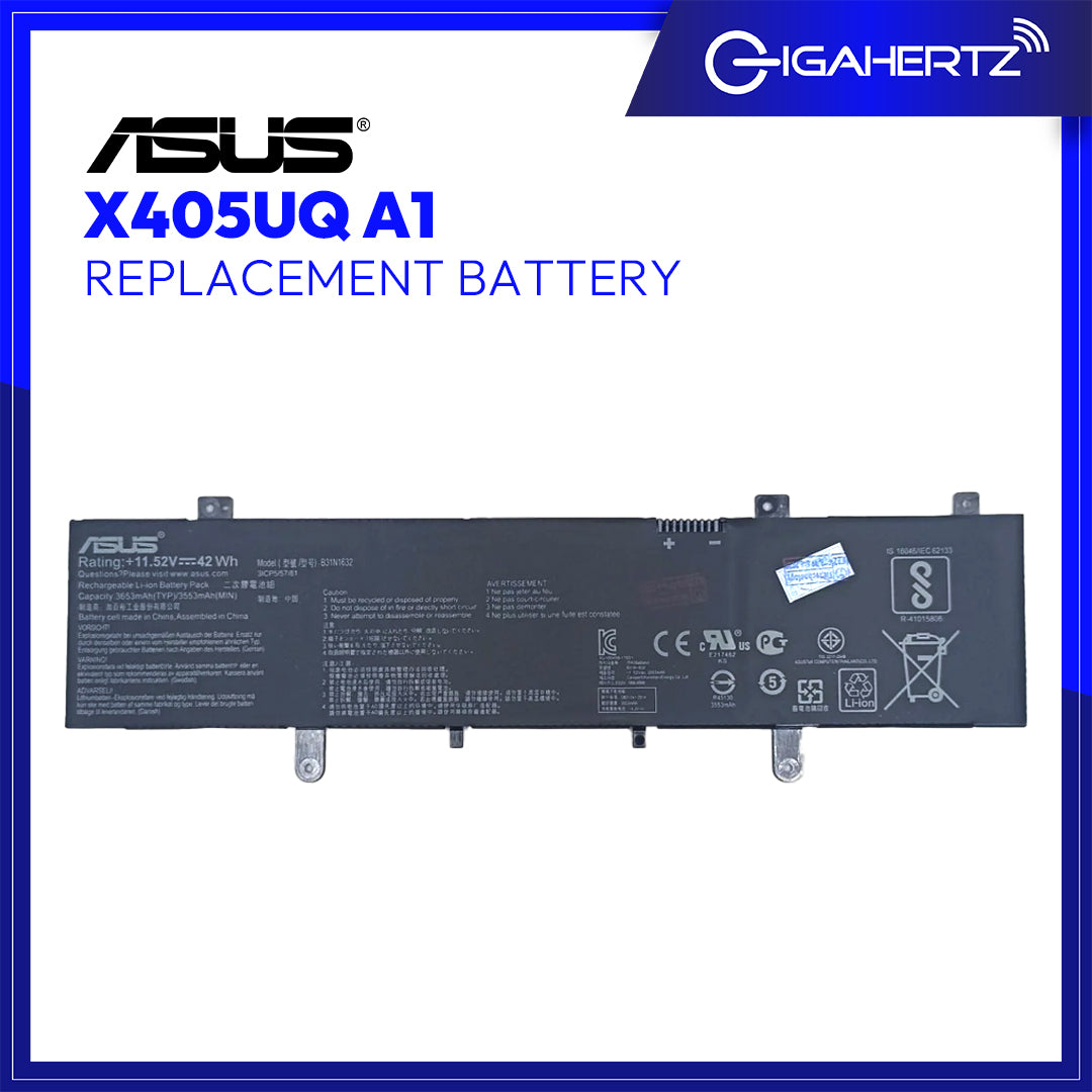 Replacement Battery for Asus X405UQ A1