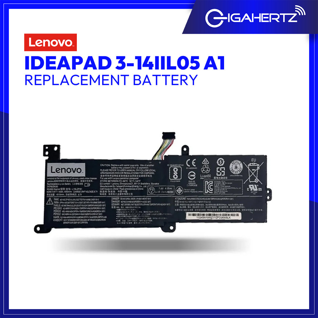 Lenovo Batter IdeaPad 3-14IIL05 A1 for Replacement - Asus  IdeaPad 3-14IIL05