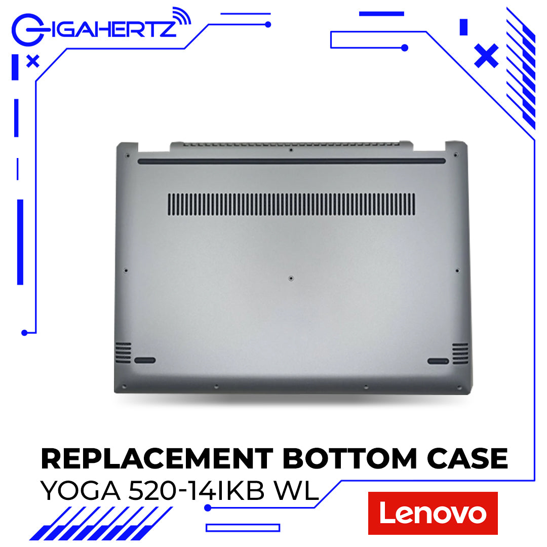 Replacement Bottom Case For Lenovo Yoga 520-14IKB WL