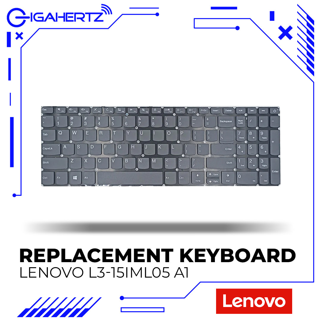 Replacement Keyboard For Lenovo L3 15iml05 A1 Gigahertz