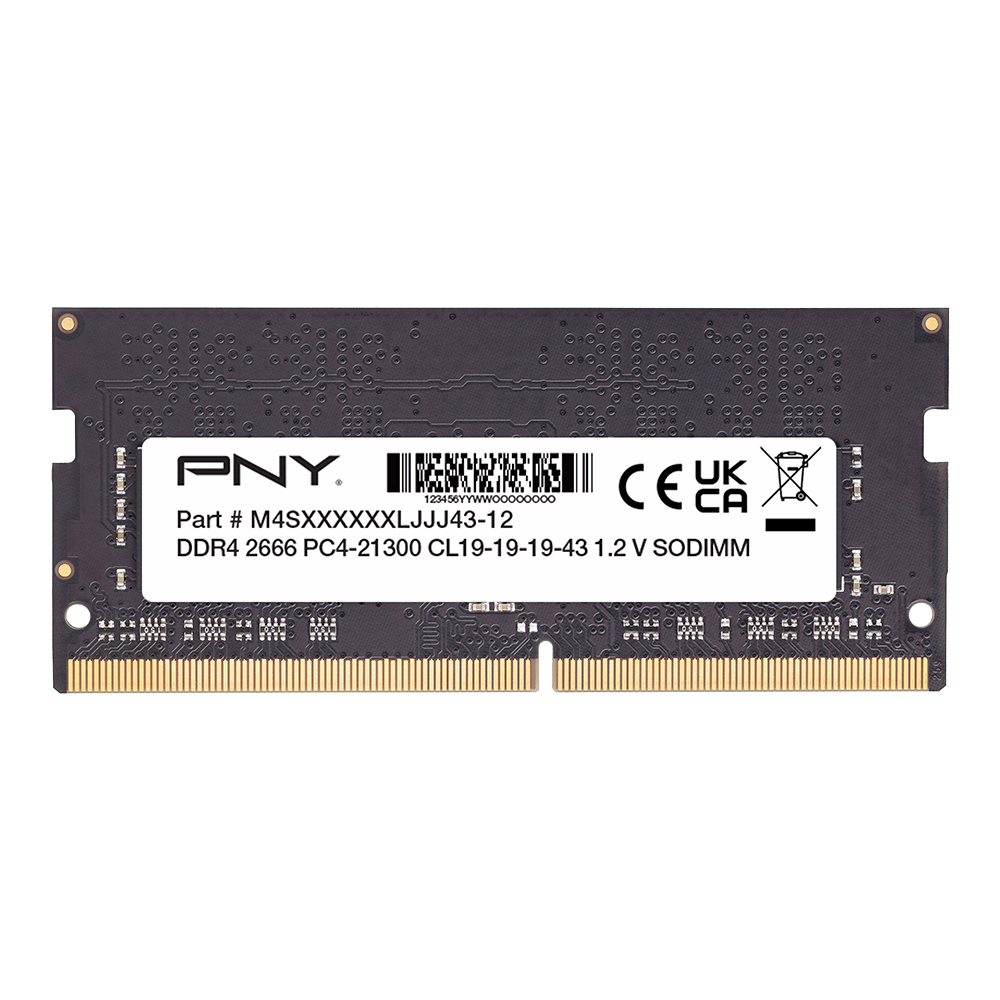 PNY DDR4 2666MHz Short DIMM Desktop Memory