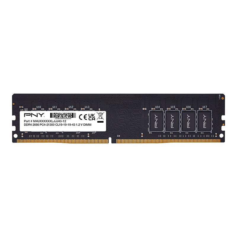 PNY DDR4 2666MHz Long DIMM Desktop Memory