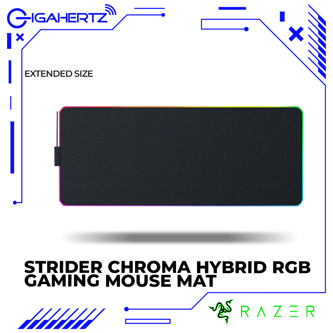 Razer Strider Chroma Hybrid RGB Gaming Mouse Mat