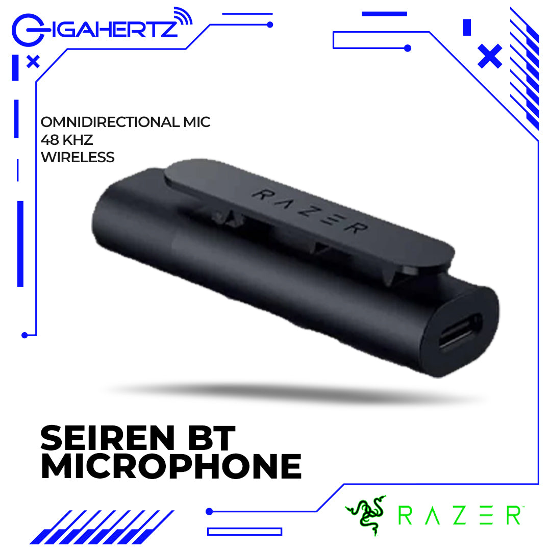 Razer Seiren BT Bluetooth Wireless Microphone, For Mobile Streaming