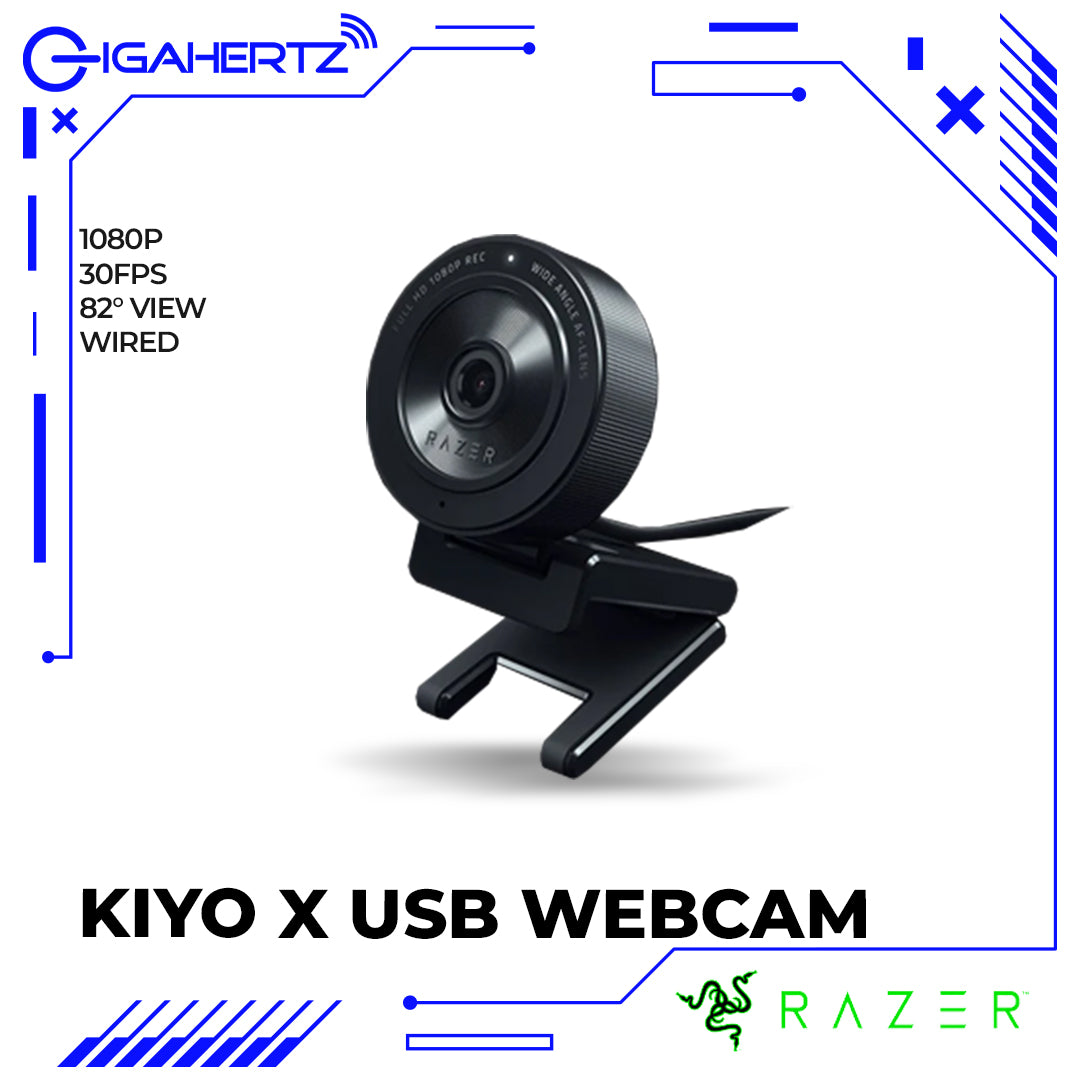 Razer Kiyo X USB Webcam for Full HD Streaming