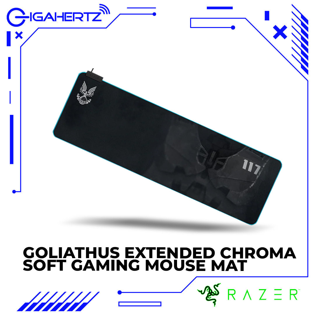 Razer Goliathus Extended Chroma - Halo Infinite Oversized Soft Gaming Mouse Mat