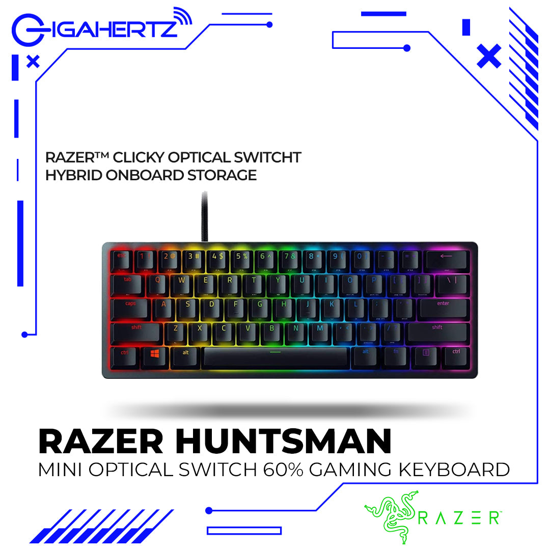 Razer Huntsman Mini Optical Switch 60% Gaming Keyboard