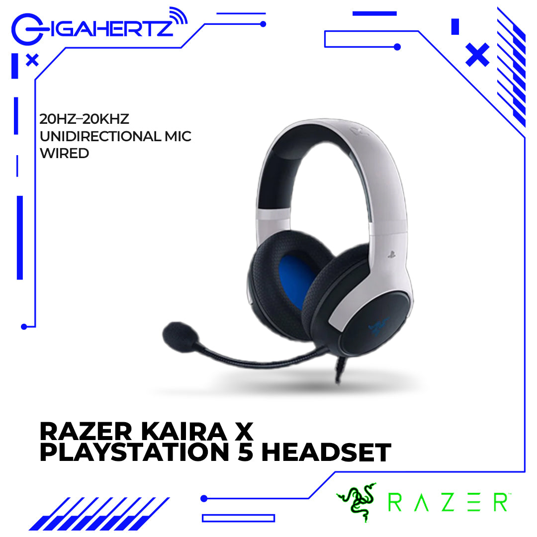 Razer Kaira X - PlayStation Licensed Wired Headset for PlayStation 5