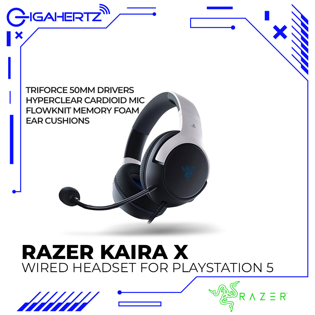 Razer Kaira X Wired Headset for PlayStation 5