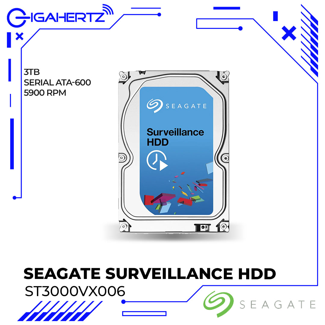 Seagate Surveillance 3TB ‎ST3000VX006 HDD