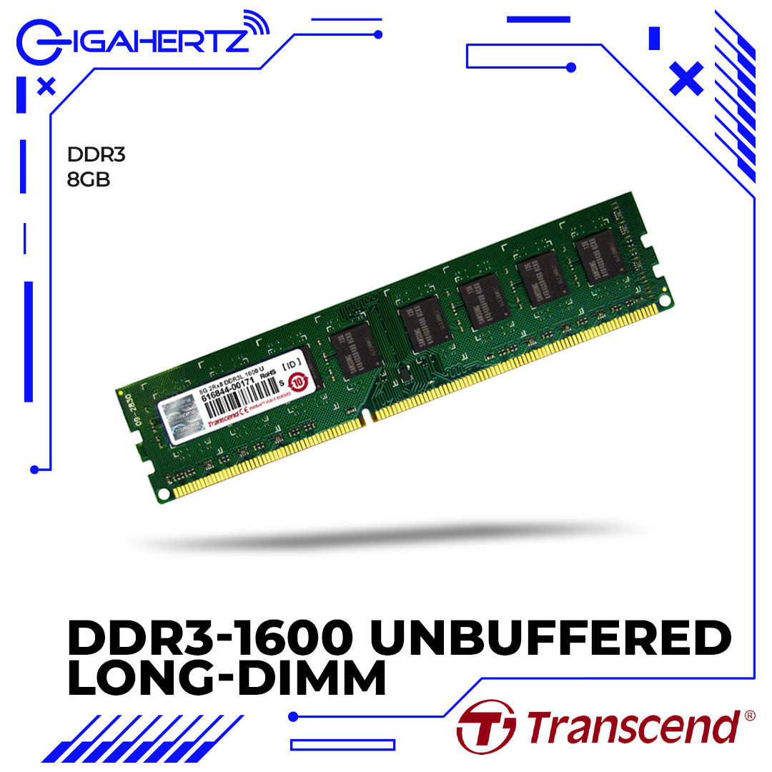 Transcend DDR3-1600 Unbuffered Long-DIMM