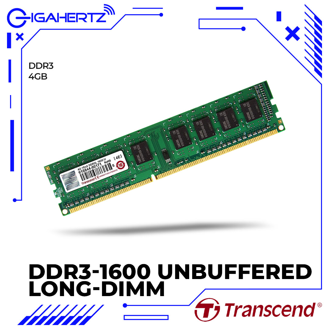 Transcend DDR3-1600 Unbuffered Long-DIMM