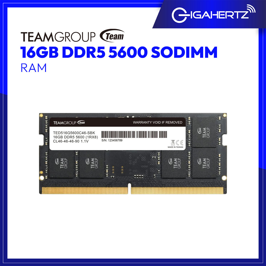 Team Group Elite 16GB DDR5 5600 SODIMM