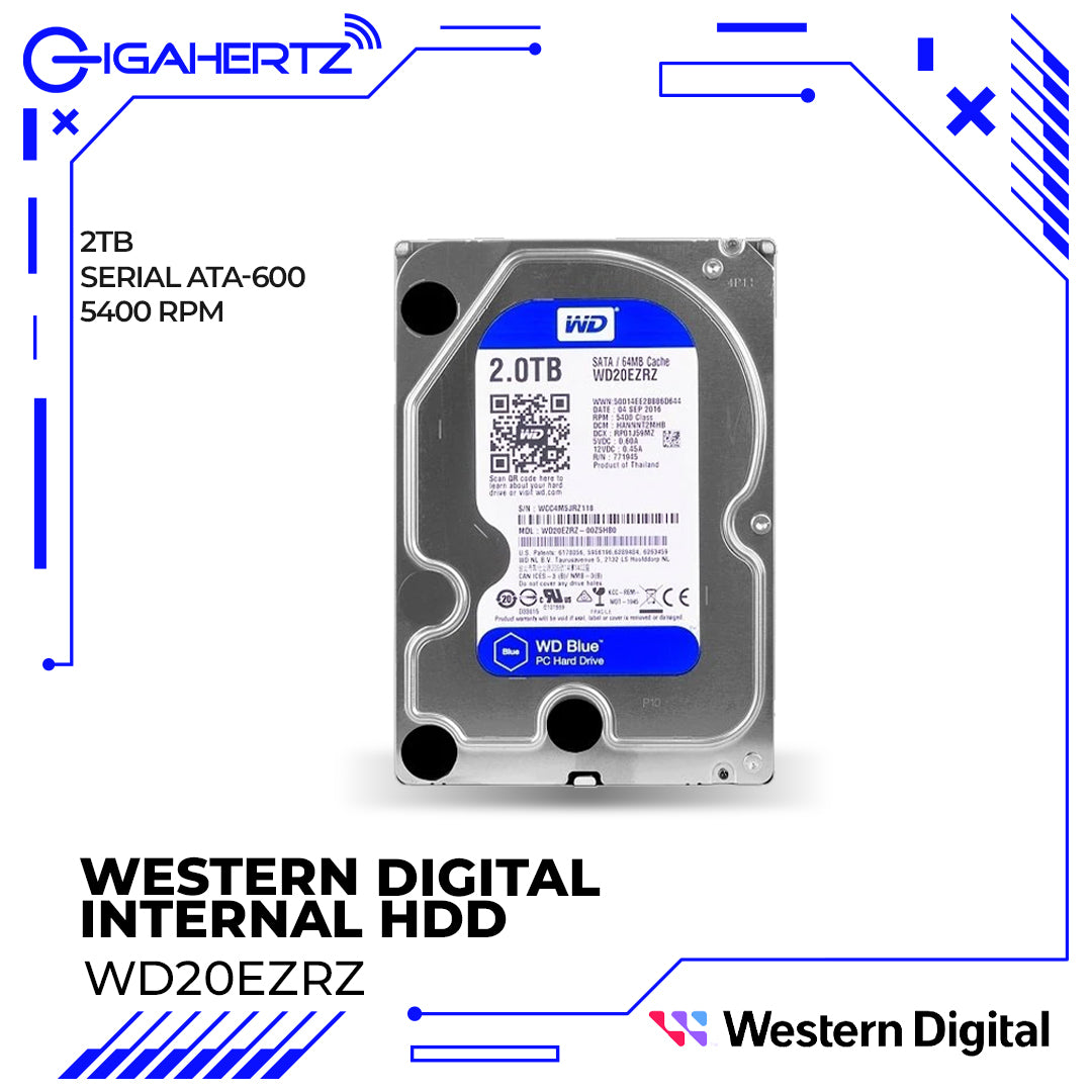 Western Digital WD20EZRZ 2TB 5400 RPM Internal HDD