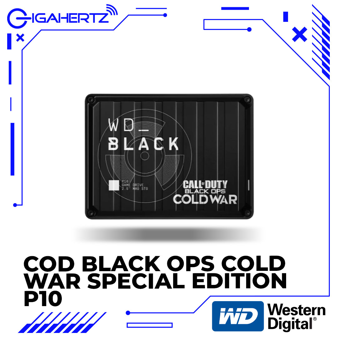 Western Digital WD_BLACK™ Call of Duty®: Black Ops Cold War Special Edition P10 Game Drive
